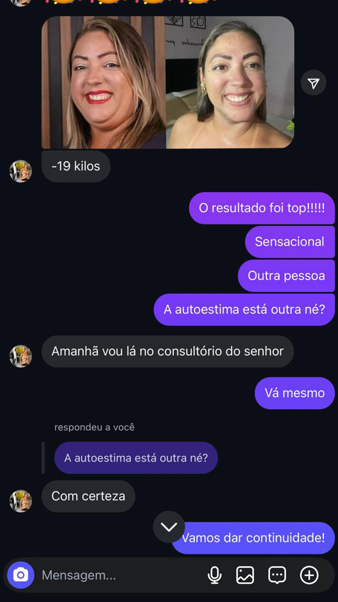 Feedback de paciente